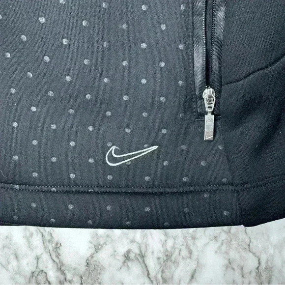 Nike Therma Fit Woman Medium Golf Tour Performance Black Reflective Vest A5 - Picture 2 of 6